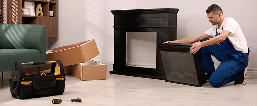 Old Rusted Metal Fireplace Repair And Replacement in Wheat Ridge, CO