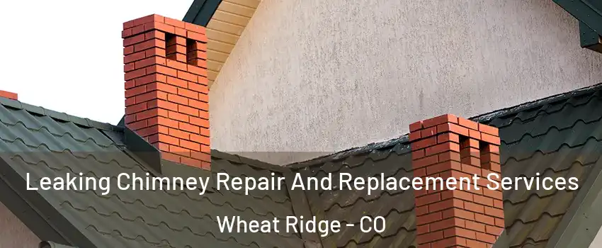  Leaking Chimney Repair And Replacement Services Wheat Ridge - CO